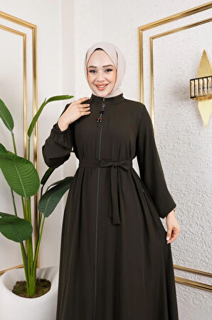 Kadın Mevlana Model Rabia Krep Ferace