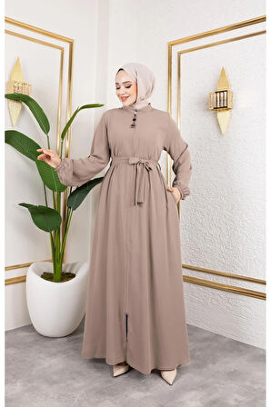 Kadın Mevlana Model Rabia Krep Ferace