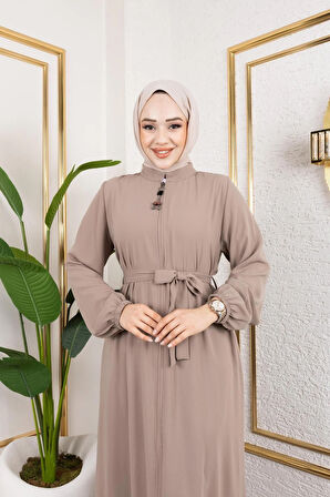 Kadın Mevlana Model Rabia Krep Ferace