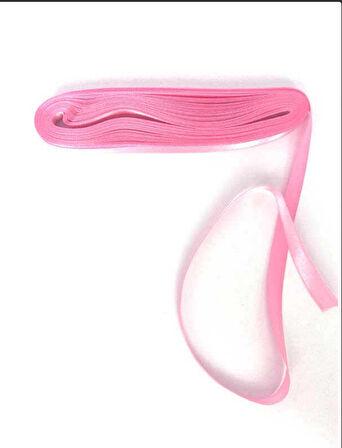 1 CM FUŞYA SATEN KURDELA 10 METRE UZUNLUĞUNDA