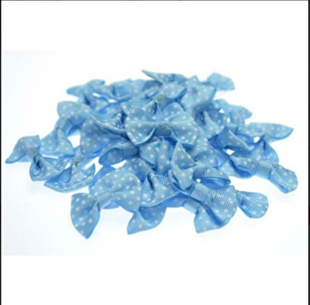 MAVİ PUANTİYELİ FİYONKLAR 1 PAKET