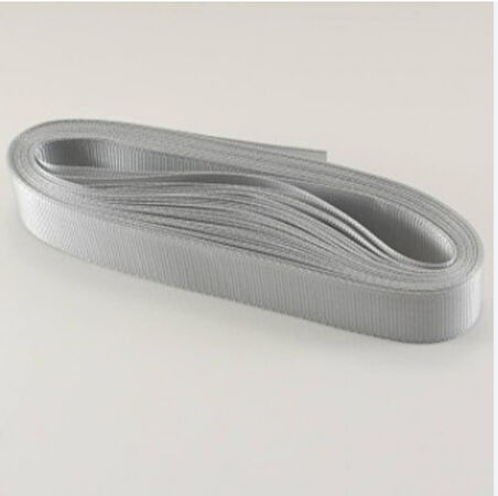 2 cm GÜMÜŞ  KURDELA GROGREN 10 metre 1 adet