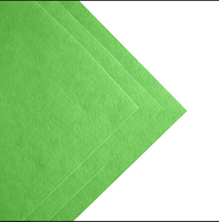 fıstık yeşili kalın keçe 50*50 cm 1 adet