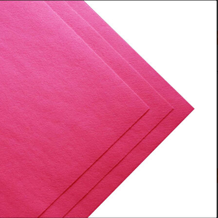fuşya  kalın keçe 50*50 cm 1 adet