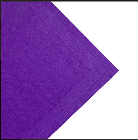 mor  kalın keçe 50*50 cm 1 adet