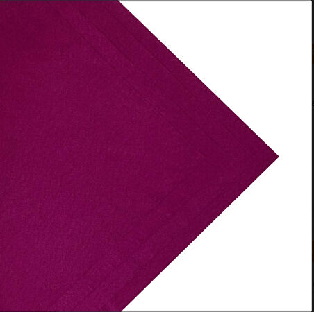 mürdüm kalın keçe 50*50 cm 1 adet