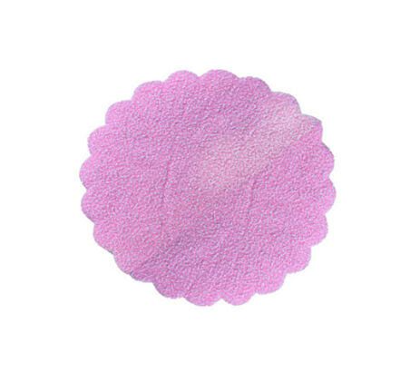 FUŞYA   KARLI SİMLİ HAZIR KESİLMİŞ TÜL (100'Lİ PAKET) 22 cm