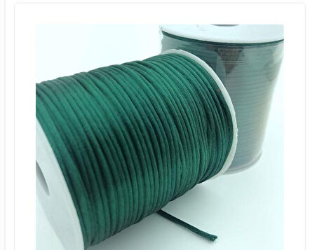 NEFTİ YEŞİL İNCE FİLOŞ İP 2 MM  1 TOP