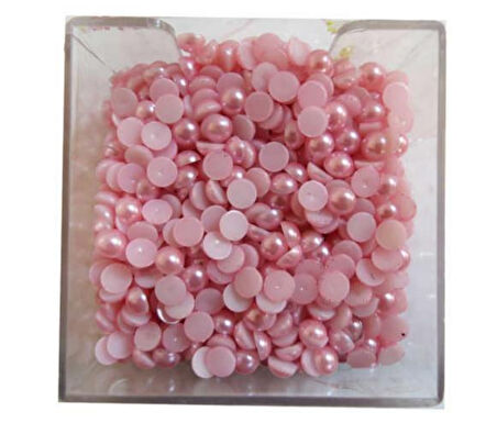 8 mm PEMBE  YARIM İNCİ 17 gr