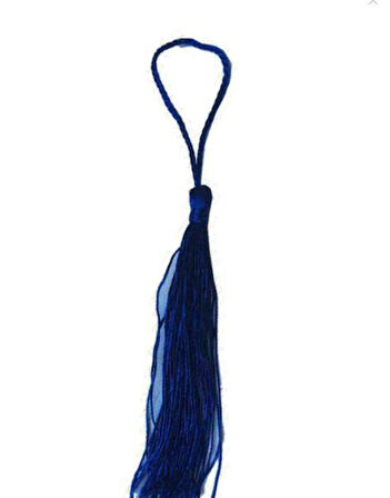 LACİVERT İP PÜSKÜL 8 CM  50 ADET