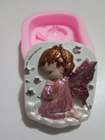 Dua Eden Melek Sabun Kalıbı ve Kokulu Taş Kalıbı