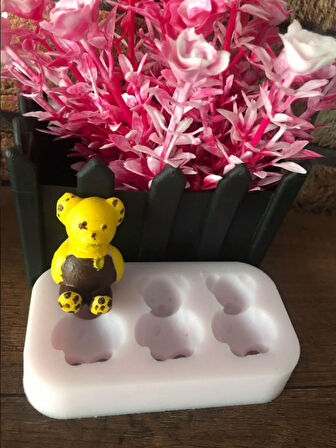 Üç AYI silikon kalıp