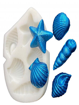 Deniz kabukları  silikon kalıp