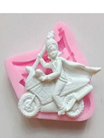 Motorsikletli Sünnet çocuğu silikon kalıp