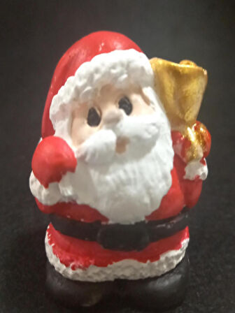 Şişman Noel Baba silikon Kalıp