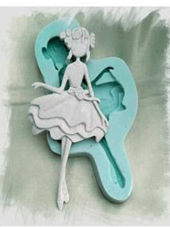 panoda kız silikon kokulu taş kalıbı