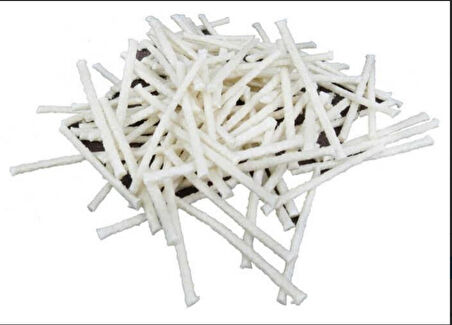 MUM İPİ FİTİL HAZIR KESİLMİŞ 4 CM 2500 adet MUM İPİ FİTİL HAZIR KESİLMİŞ 4 CM 2500 adet