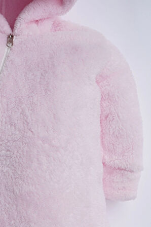 Kız Erkek Bebek Ve Çocuk Kapüşonlu Ayı Tulum