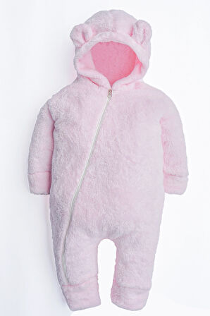 Kız Erkek Bebek Ve Çocuk Kapüşonlu Ayı Tulum