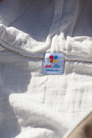 Kız Erkek Bebek Ve Çocuk Müslin Astarlı Kapüşonlu Polar Tulum