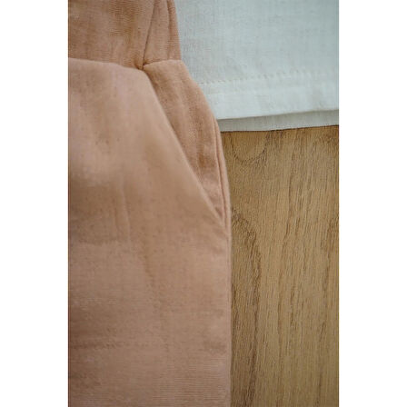 Kız Erkek Bebek Ve Çocuk Uzun Kollu Müslin İkili Takım