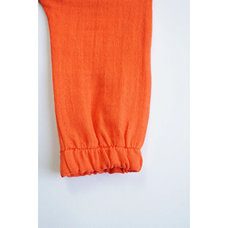 Kız Erkek Bebek Ve Çocuk Uzun Kollu Müslin Alt Üst İkili Takım