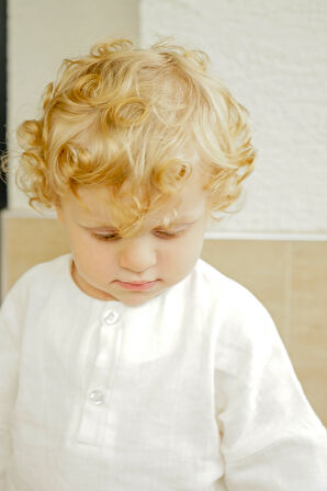 Erkek Bebek Ve Çocuk Müslin Oversize İkili Takım