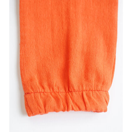 Kız Erkek Bebek Ve Çocuk Cepli Lastikli Müslin Rahat Pantolon