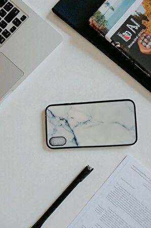 iPhone X / Xs Uyumlu Esnek Silikon Telefon Kılıfı Beyaz