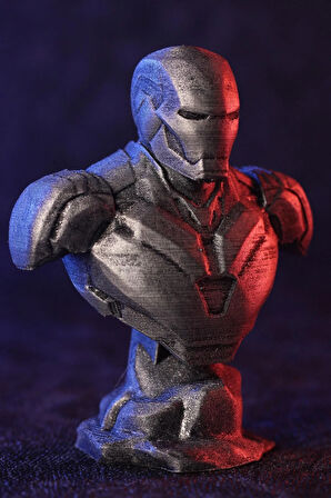 Iron Man Figürü 10 Cm - Iron Man Büst Ironman