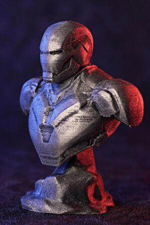 Iron Man Figürü 10 Cm - Iron Man Büst Ironman