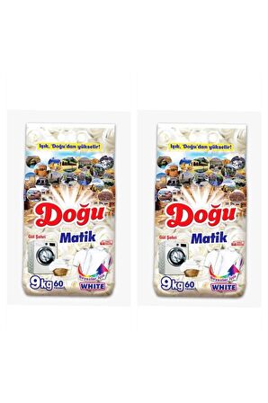 DOĞU MATİK 9KG + 9KG BEYAZLAR