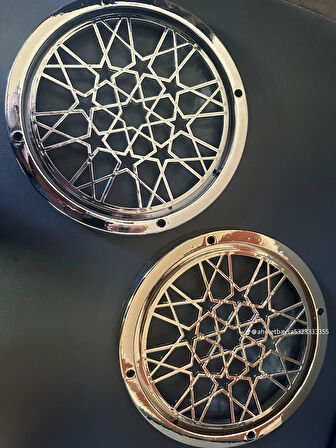 Led Işıklı Hoparlör Kapağı Seti 16 cm 4 adet