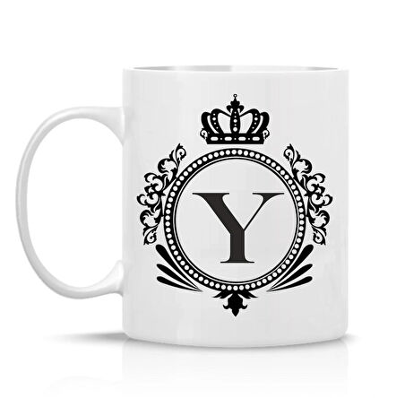 İsim Harf Kupa Kişiye Özel Baskılı Kupa Bardak