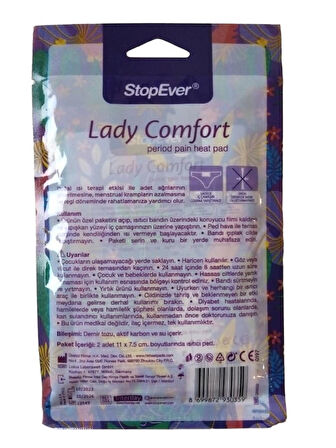 StopEver Lady Comfort Isıtıcı Ped