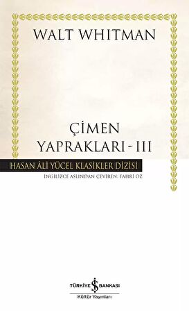 Çimen Yaprakları - III - Ciltli