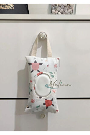 Islak Mendil Saklama Çantası Ev İş Ofis Araba Oto Bebek Arabası Seyahatte Islak Mendil Kutusu Kılıfı