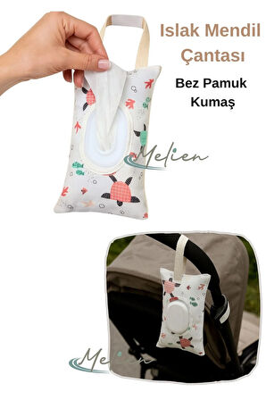 Islak Mendil Saklama Çantası Ev İş Ofis Araba Oto Bebek Arabası Seyahatte Islak Mendil Kutusu Kılıfı