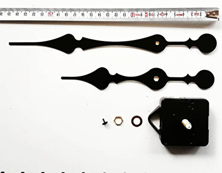 25 cm yelkovan 25 cm duvar saati motoru