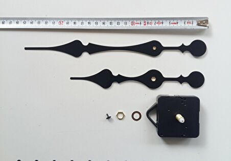 25 cm yelkovan uzun yelkovan akrep büyük akrep yelkovan