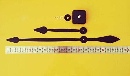 32 cm yelkovan saat aparatı saat motoru saat kadranı