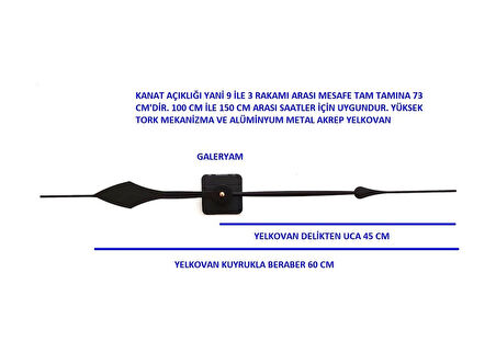 Büyük Duvar Saati Motoru