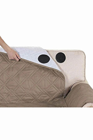 10 Adet Sabit Cırt Halı Kaydırmaz Çift Taraflı Bant Bağlayıcı Manyetik Bant Beyaz