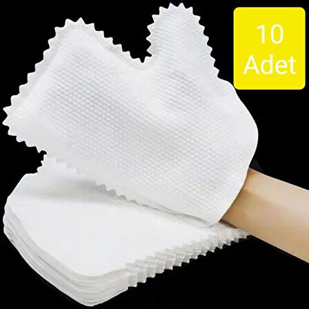 10'lu Çok Amaçlı Temizlik Eldiveni Paket Toz Alma Bezi Hassas Temizlik ve Hijyen Eldiveni