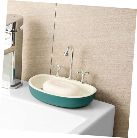 2 ADET LAVABO FİGÜRLÜ KATI SABUNLUK