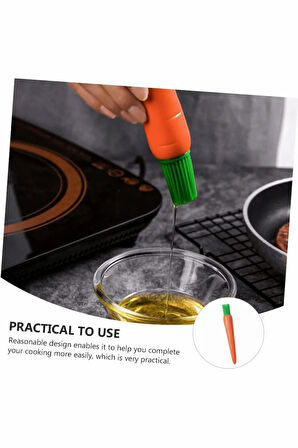 Havuç Görünümlü Izgara Mutfak Sos Yağ Hamur Işi Yumurta Fırçası