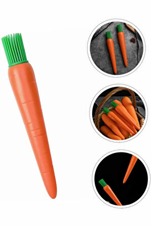 Havuç Görünümlü Izgara Mutfak Sos Yağ Hamur Işi Yumurta Fırçası