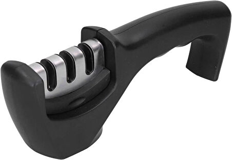 3 aşamalı ayaklı bıçak bileme aleti, pratik ve kullanışlı keskinleştirme çözümü