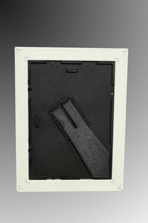 Dekoratif Lüks Antik 10X15 Koyu Krem Plastik Fotoğraf Çerçevesi