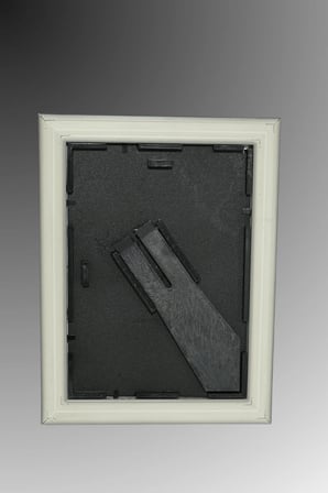 Dekoratif Lüks Antik 10X15 Koyu Lacivert Plastik Fotoğraf Çerçevesi